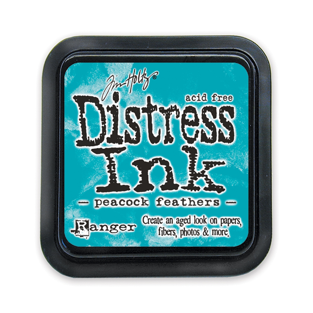 Tim Holtz Distress Ink Pad PEACOCK FEATHERS