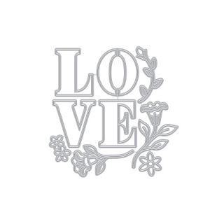 Love and Florals Fancy Dies