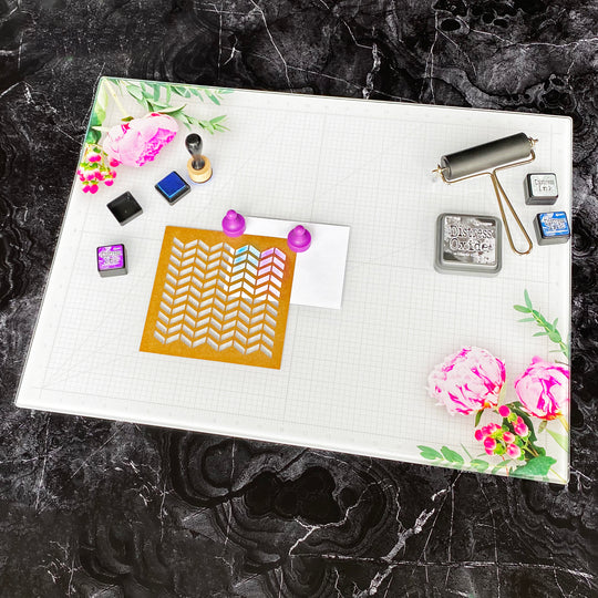Create Your Own Magnetic Glass Craft Mat