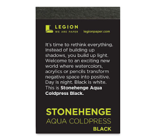 Legion Stonehenge Black Watercolor Paper