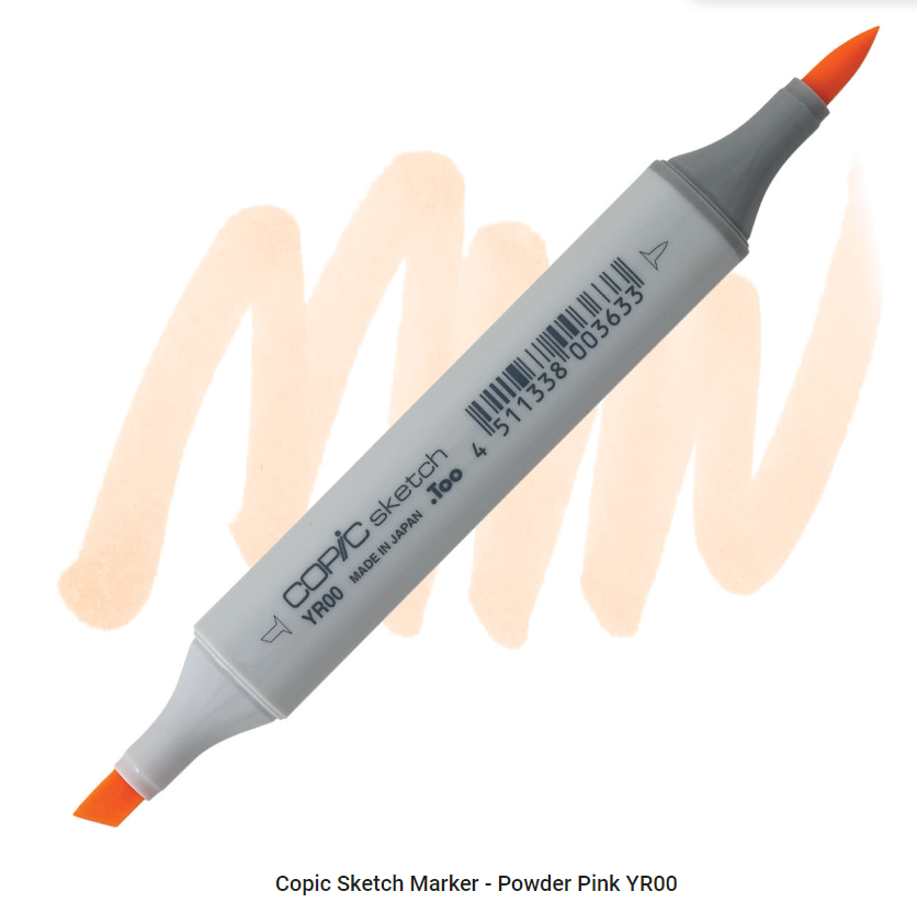 Copic Sketch Marker YR00 POWDER PINK