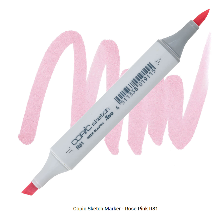 Copic Marker R81 ROSE PINK
