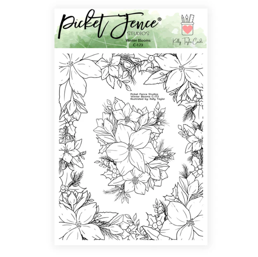 Winter Blooms Stamp