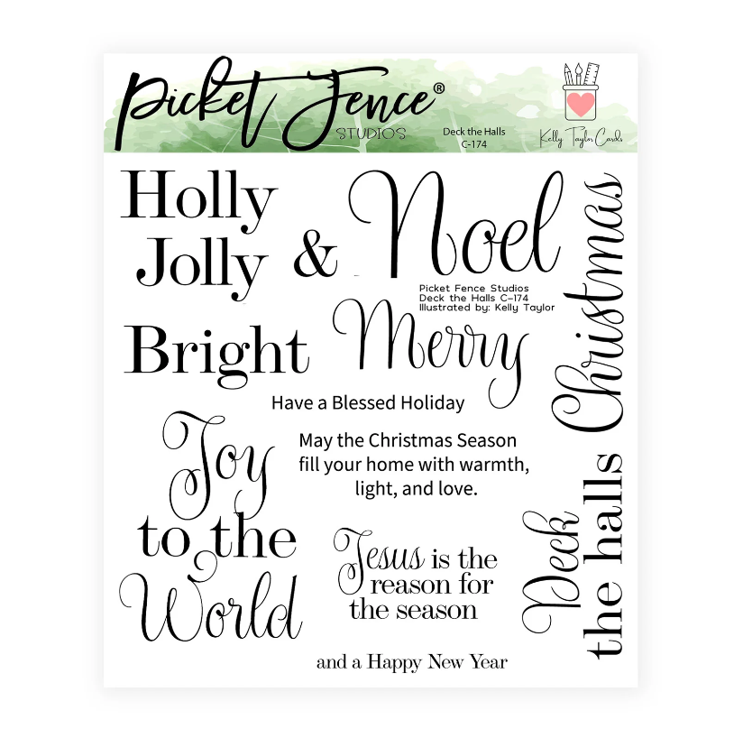 Deck the Halls Stamp