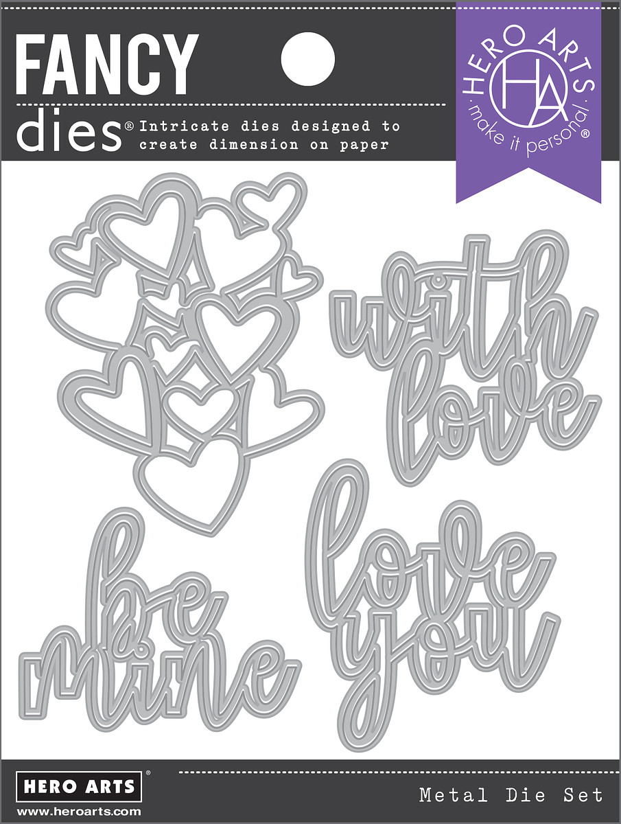 Love & Hearts Fancy Die 