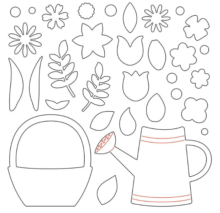 Spring Bouquets Honey Cuts