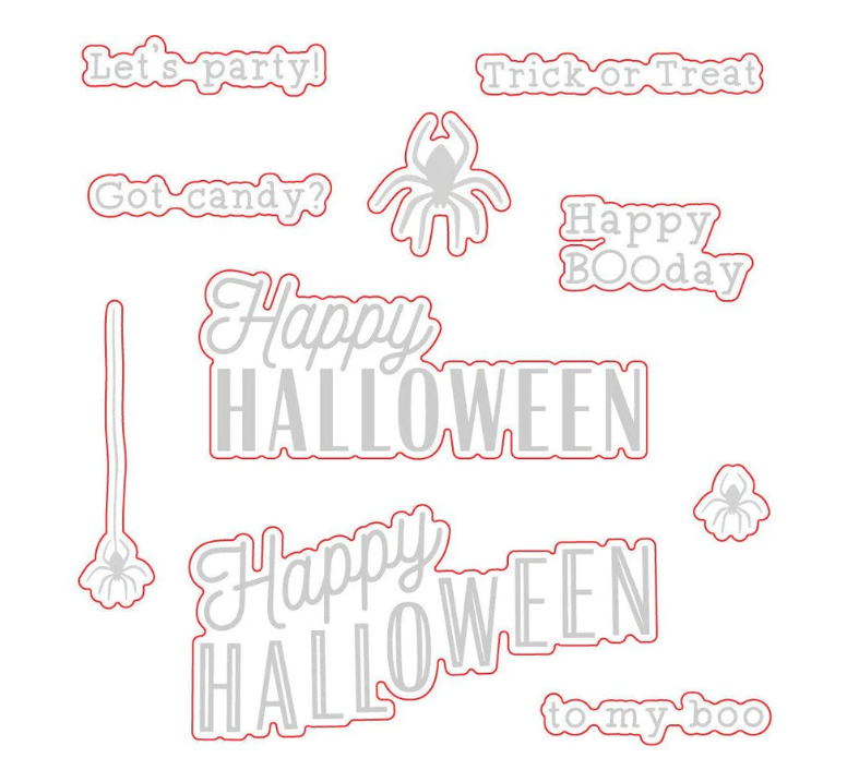 Happy Halloween Honey Cuts
