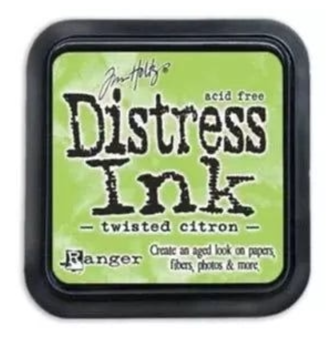 TH Distress Ink Twisted Citron