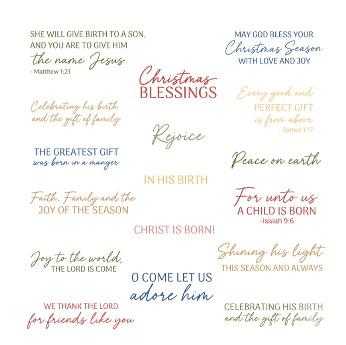 Christmas Blessings Christmas Blessings