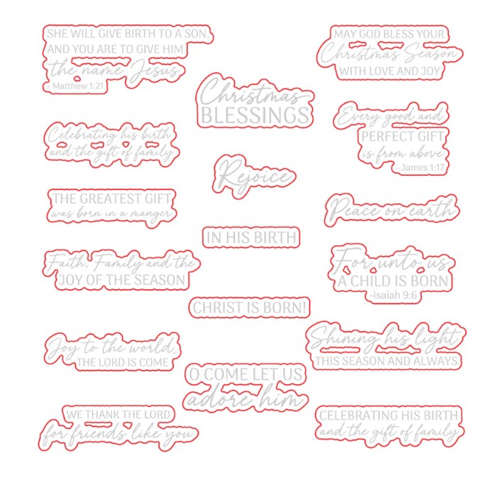 Christmas Blessings Honey Cuts Christmas Blessings Honey Cuts