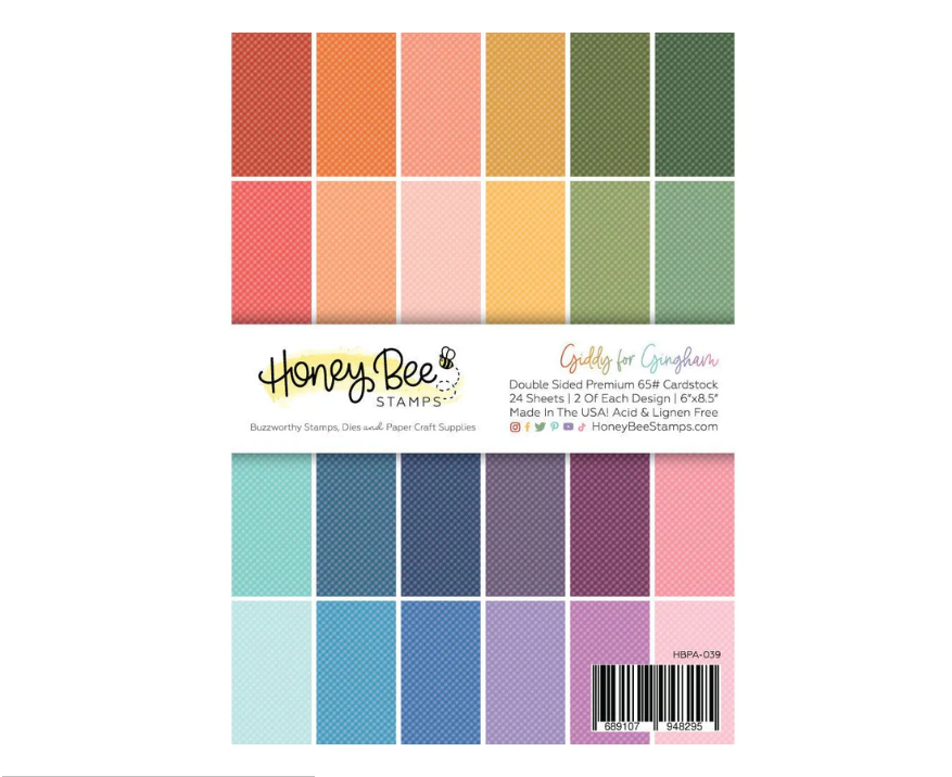Giddy For Gingham Paper Pad Giddy For Gingham Paper Pad