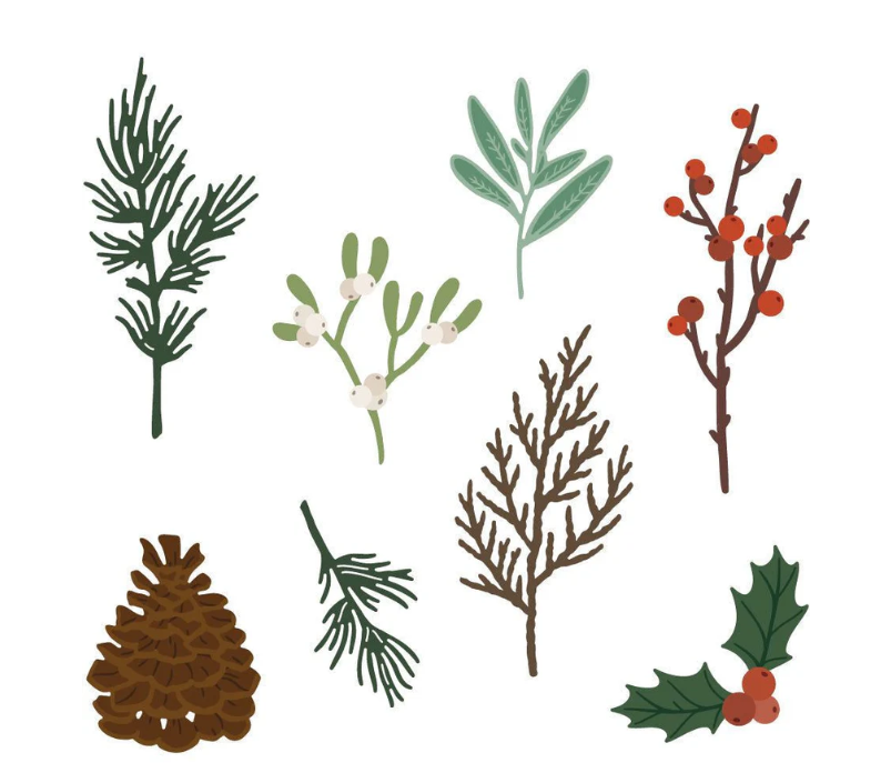 Lovely Layers Winter Greenery