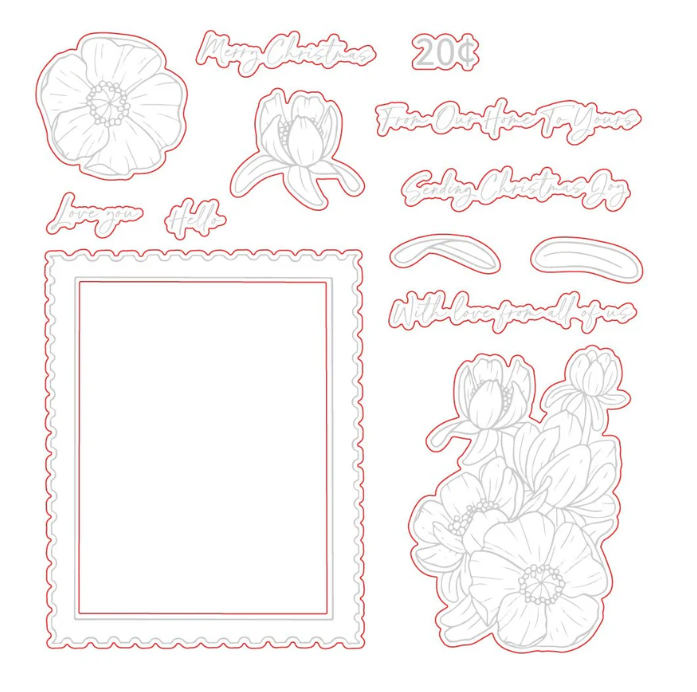 Sending Christmas Joy Honey Cuts Sending Christmas Joy Honey Cuts