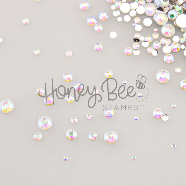 Rainbow Rhinestone Mix