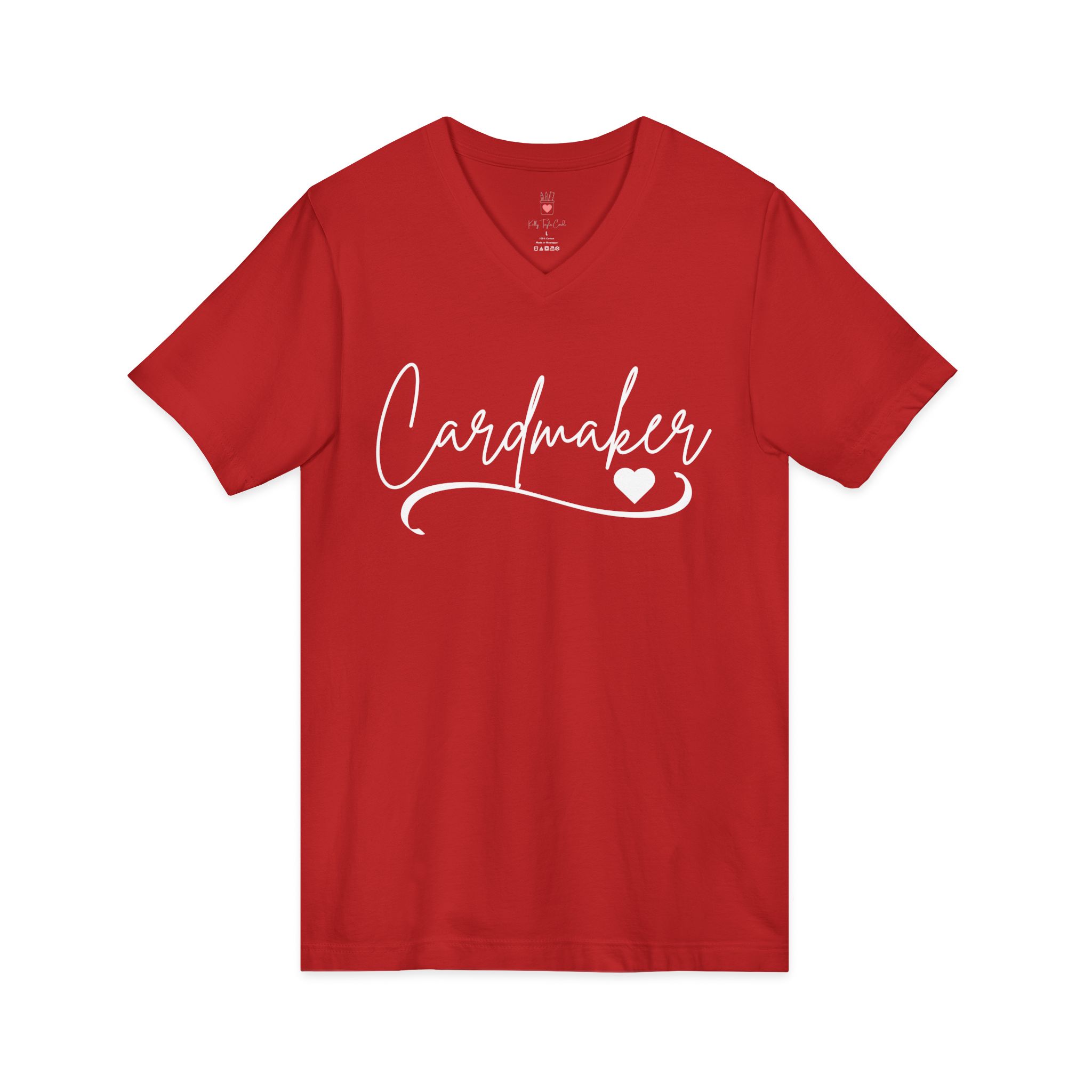 Cardmaker V-Neck Tee - Image 15