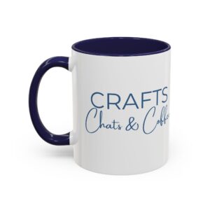 Crafts, Chats & Coffee Ceramic Mug