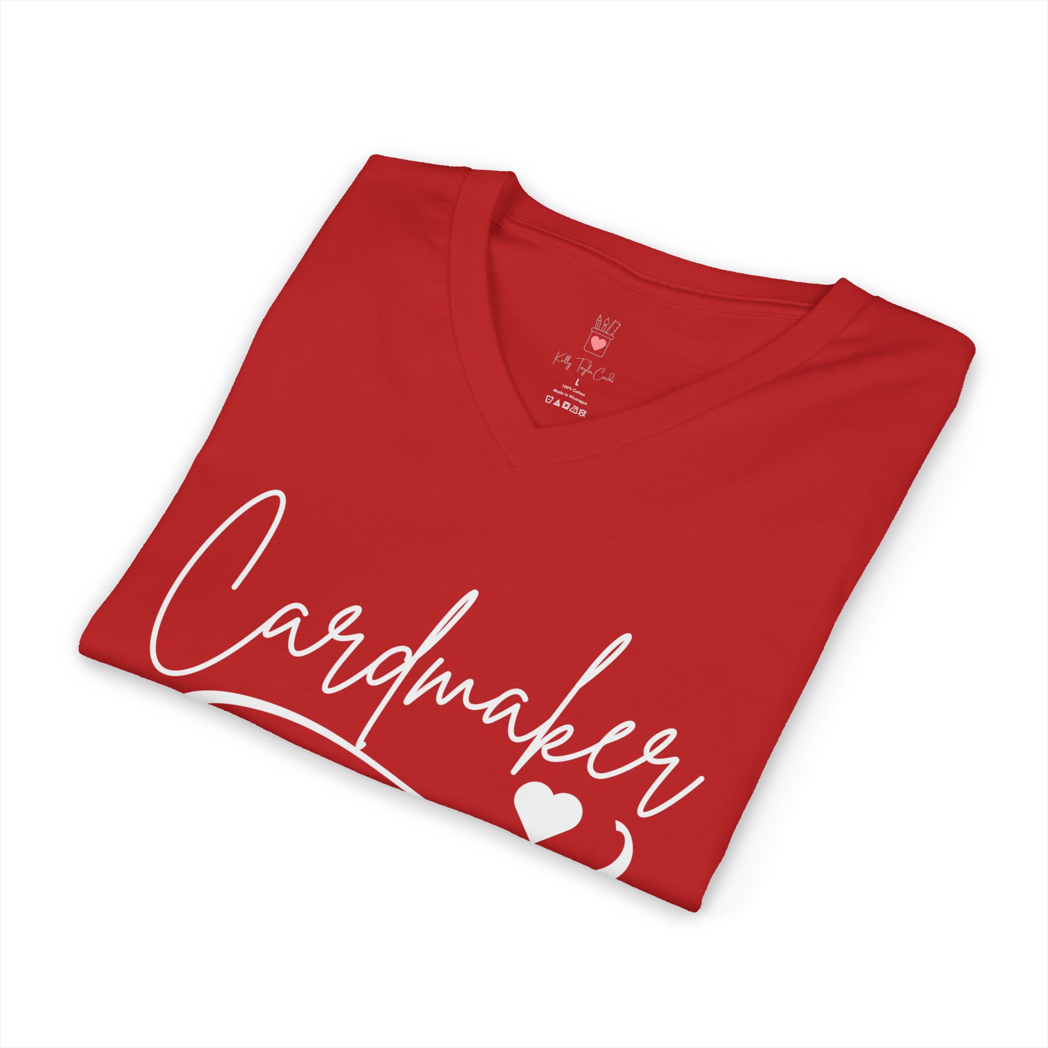 Cardmaker V-Neck Tee - Image 16