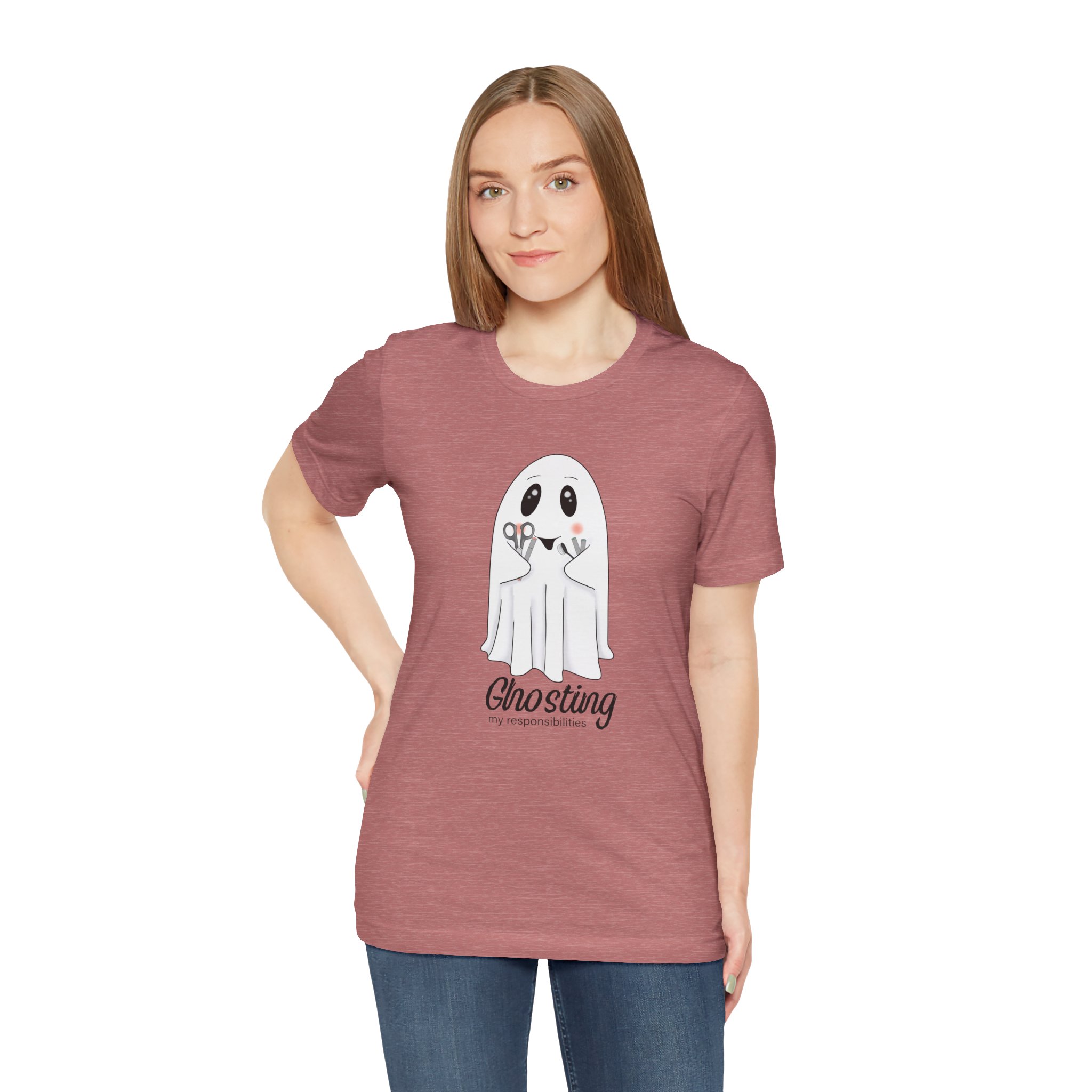 Ghosting My Responsibilities T-Shirt - Image 4